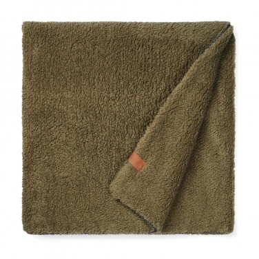 Logo trade corporate gift photo of: VINGA Maine GRS recycled double pile blanket