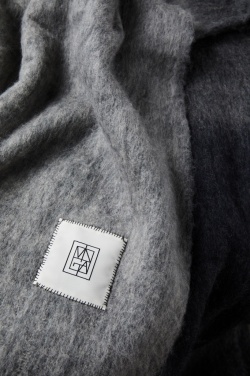 Logo trade promotional items image of: Vinga Saletto wool blend blanket