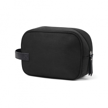 Logo trade corporate gifts image of: VINGA Marlow RCS recycled polyester toiletry bag