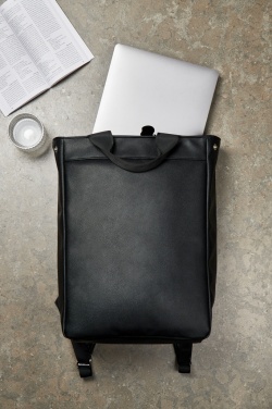 Logotrade corporate gift image of: VINGA Bermond RCS recycled PU backpack