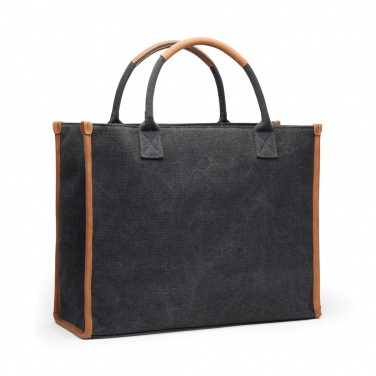 Logo trade promotional giveaway photo of: VINGA Bosler RCS recycled canvas office tote