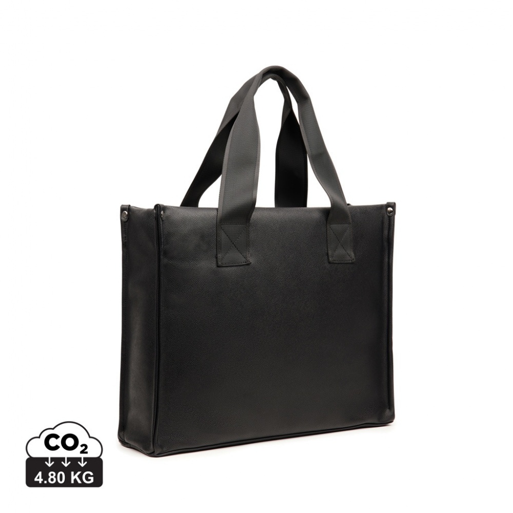Logo trade advertising products image of: VINGA Bermond RCS recycled PU tote bag