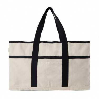 Logotrade corporate gift image of: VINGA Volonne AWARE™ recycled canvas beach bag
