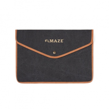 Logotrade advertising product image of: VINGA Bosler GRS recycled canvas 16" laptop sleeve