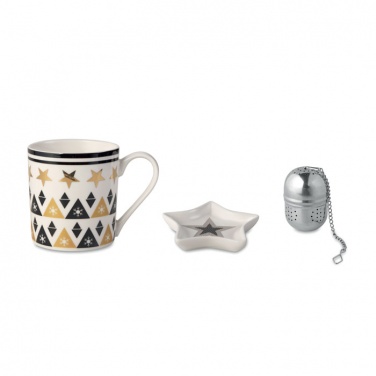 Logo trade promotional products image of: Mug mini plate filter in box