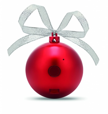 Logo trade advertising products image of: Speaker Christmas ball