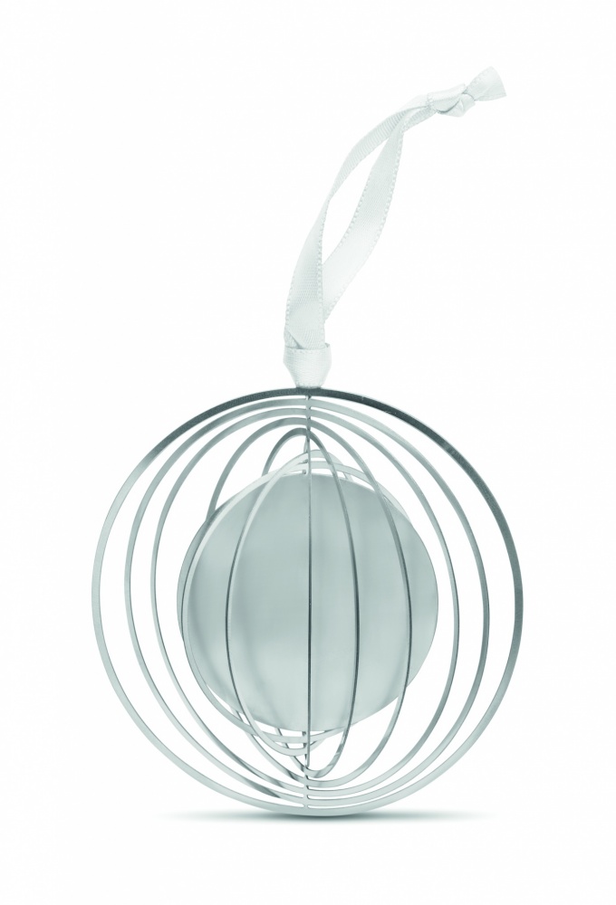 Logo trade promotional merchandise photo of: Circle decoration with ribbon