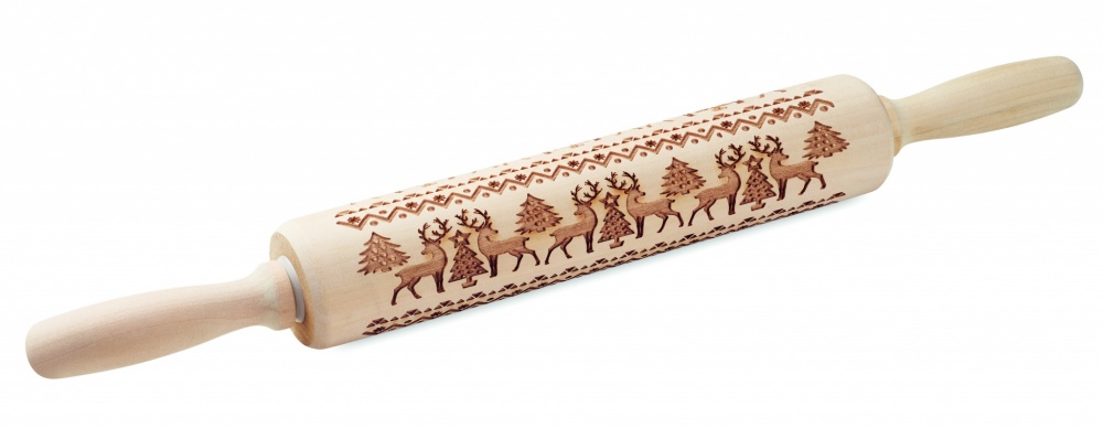 Logotrade promotional merchandise photo of: Christmas pastry wooden rolling