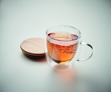 Logotrade promotional item picture of: Double wall borosilicate mug