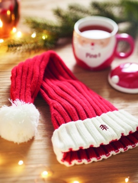 Logo trade promotional products picture of: Long Christmas knitted beanie
