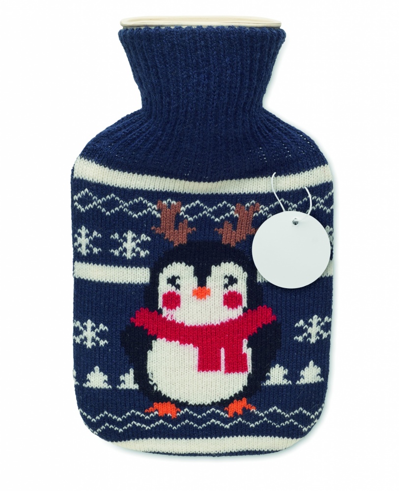 Logo trade business gifts image of: Hot water bottle 250ml