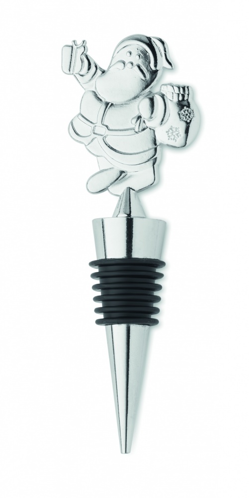 Logotrade advertising products photo of: Bottle stopper Christmas motif