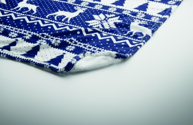 Logo trade promotional merchandise photo of: RPET fleece blanket 190 gr/m²