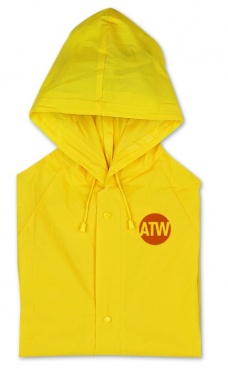 Logotrade advertising product picture of: PVC raincoat with hood