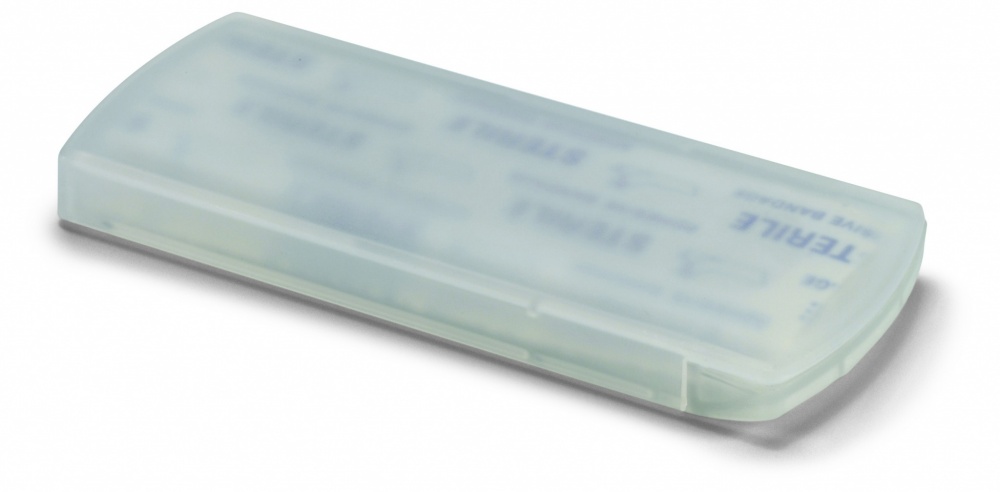Logo trade promotional item photo of: Container with plasters