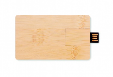 Logo trade promotional products picture of: 16GB bamboo casing USB