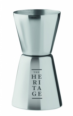 Logo trade promotional gifts image of: Stainless steel jigger