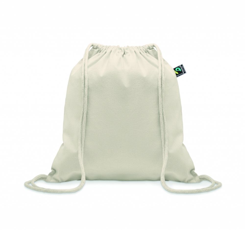 Logotrade promotional merchandise photo of: Drawstring bag Fairtrade