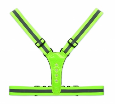Logo trade advertising products picture of: Reflective body belt with LED