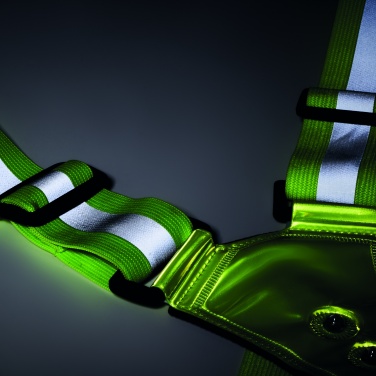 Logo trade advertising product photo of: Reflective body belt with LED