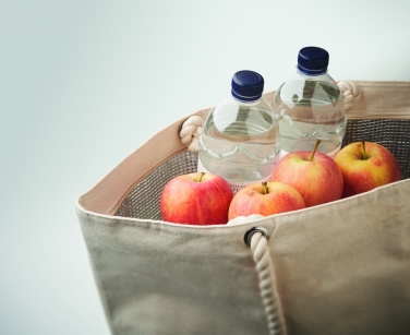 Logo trade corporate gift photo of: Beach cooler bag in cotton