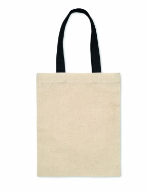Logo trade promotional giveaways picture of: Small cotton gift bag140 gr/m²