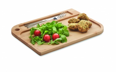 Logo trade corporate gift photo of: Meal plate in bamboo