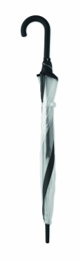 Logo trade advertising products picture of: Transparent 23 inch manual open umbrella