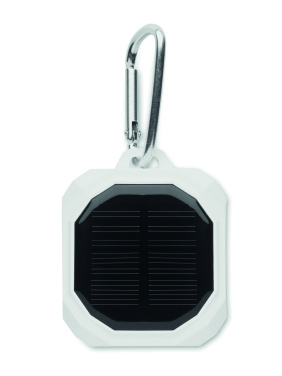 Logo trade business gifts image of: TWS earbuds with solar charger