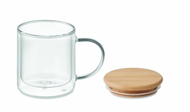 Logo trade promotional gifts picture of: Double wall borosilicate mug