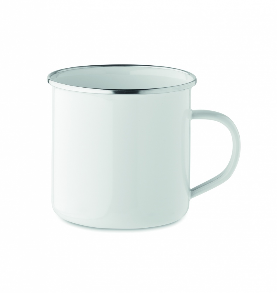 Logo trade advertising products image of: Enamel sublimation mug 500ml
