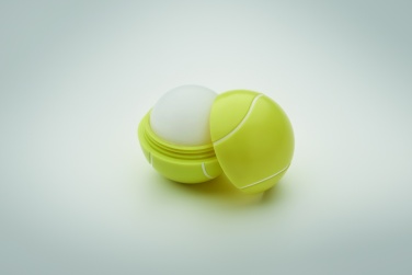 Logotrade promotional gifts photo of: Lip balm in tennis ball shape