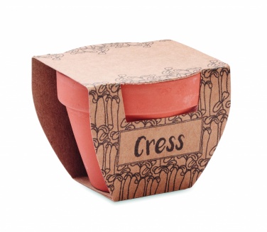 Logotrade promotional item image of: Terracotta pot cress seeds