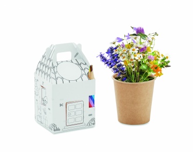 Logo trade promotional gifts image of: House shaped seeds grow set