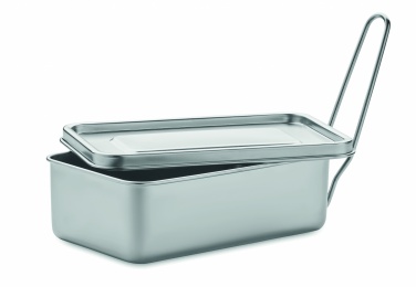 Logo trade promotional product photo of: Stainless steel lunch box
