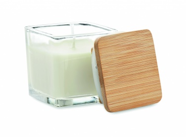 Logotrade corporate gift picture of: Squared fragranced candle 50gr