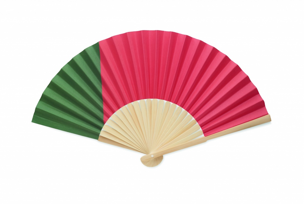 Logotrade promotional giveaway picture of: Manual fan flag design