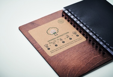 Logotrade promotional items photo of: A5 Birch tree GROWBOOK™