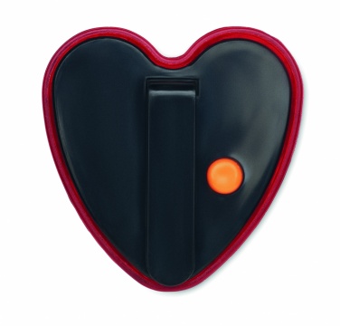 Logo trade promotional item photo of: Heart shaped reflector light