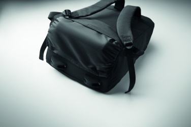 Logotrade promotional merchandise image of: A portable backpack trolley with wheels, made of 600D RPET polyester
