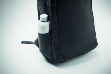 Logo trade corporate gift photo of: A portable backpack trolley with wheels, made of 600D RPET polyester