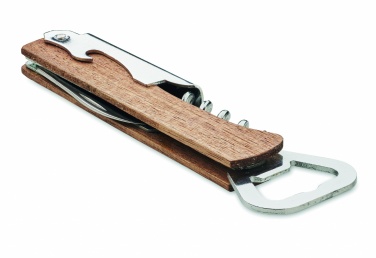 Logotrade promotional items photo of: 3 in 1 bamboo bottle opener WOOL