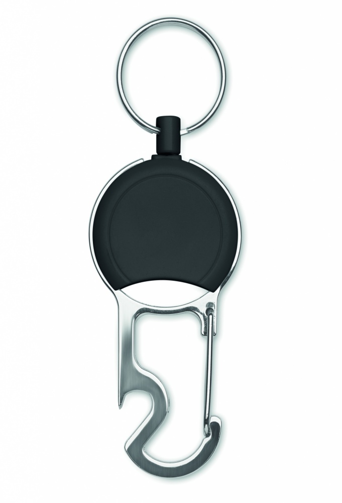 Logo trade corporate gifts image of: Retractable badge holder set