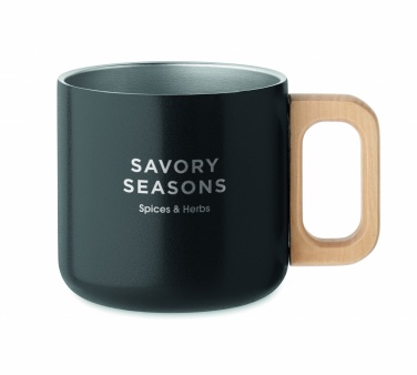 Logo trade advertising products image of: Double wall mug 350 ml