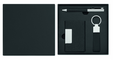 Logo trade corporate gifts picture of: 3-piece gift set in a gift box with customizable printing