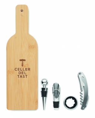 Logotrade promotional gifts photo of: Bottle shaped wine set