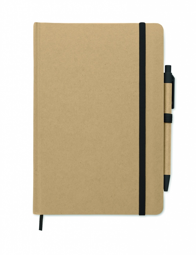 Logotrade promotional merchandise photo of: Caratil A5 notebook in recycled carton