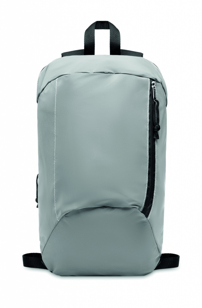 Logo trade business gifts image of: High reflective backpack 600D