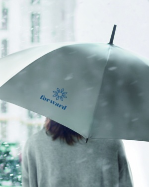 Logo trade promotional merchandise image of: 23 inch reflective umbrella