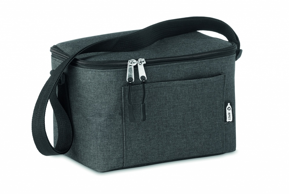 Logo trade promotional gifts picture of: 600D RPET Cooler bag for cans